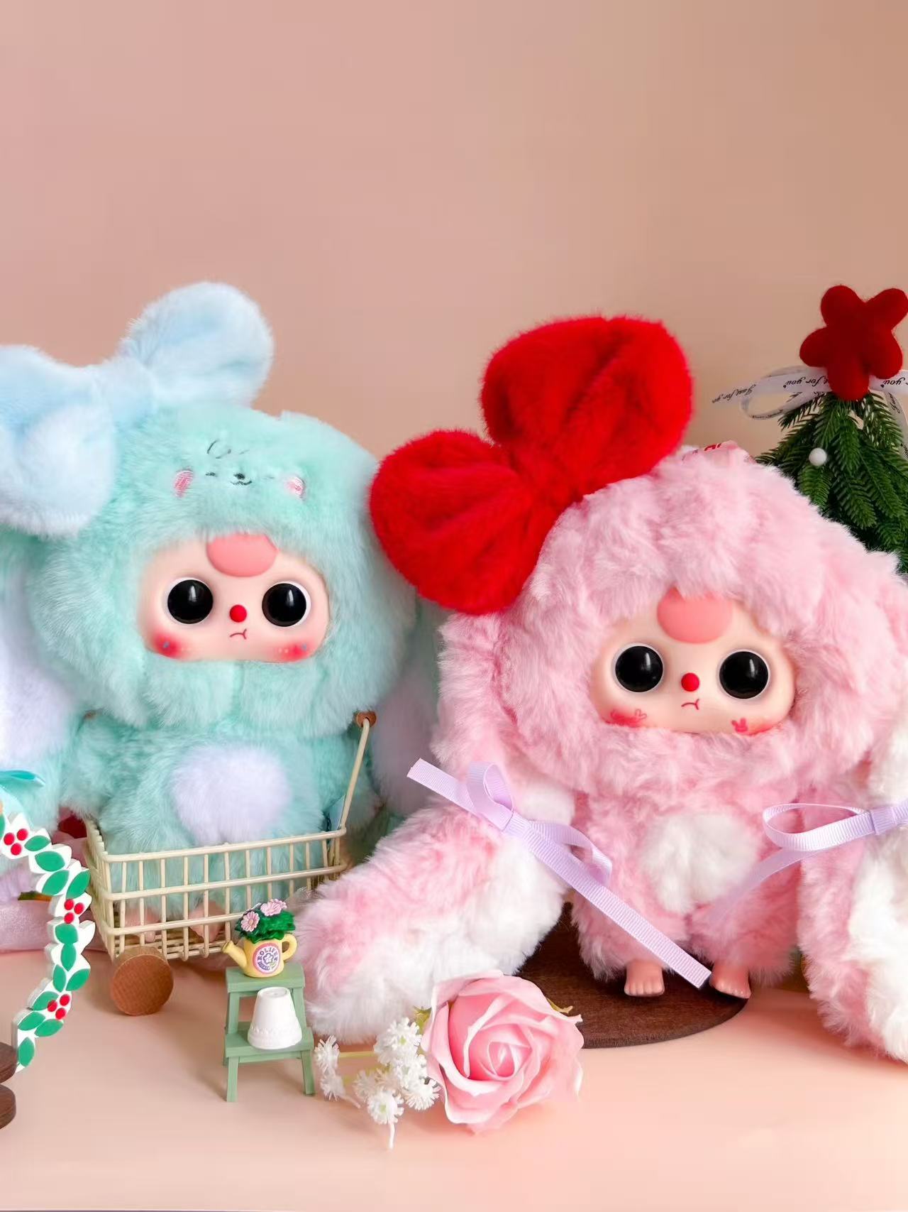 Baby Three-Bunny Return Series Plush Dolls, Blind Box